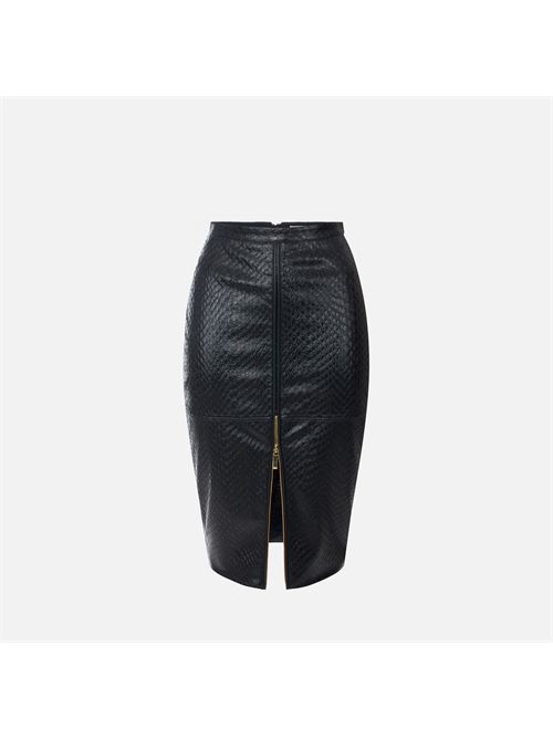 Gonna con trama a squame ELISABETTA FRANCHI | GO24467E2/110